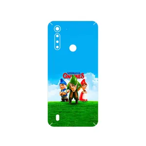 MAHOOT Sherlock Gnomes Cover Sticker for Motorola Moto G8 Power Lite