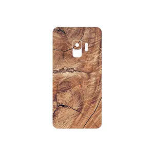 MAHOOT Wood Texture 5 Cover Sticker for Samsung Galaxy S9