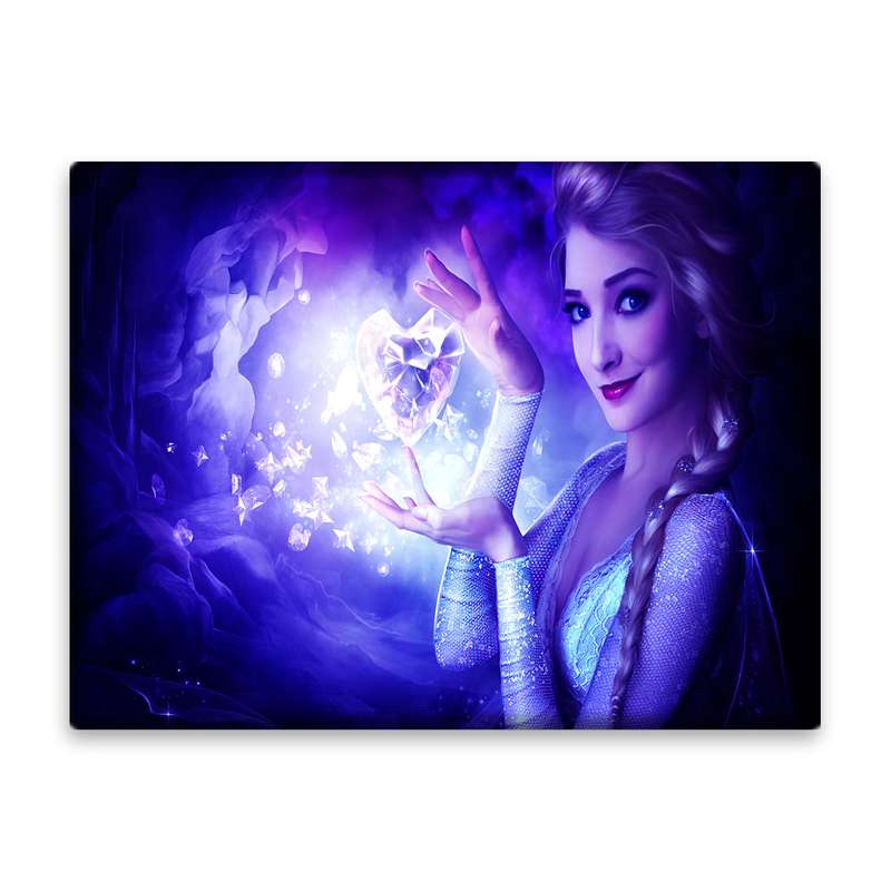 کاشی اطلس آبی طرح کارتون فروزن  مدل T5684