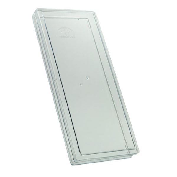 ظرف یکبار مصرف مدل جعبه کریستالی مستطیلی کد HPB330 بسته ۶ عددی