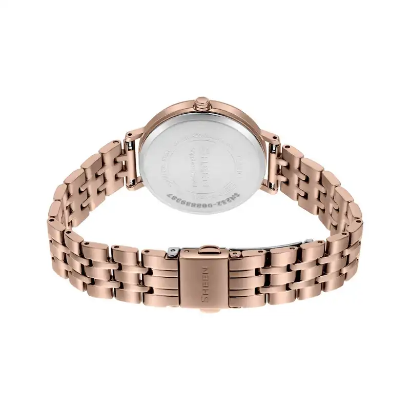 ساعت مچی عقربه ای زنانه کاسیو مدل SHE-4541CG-7AUDF