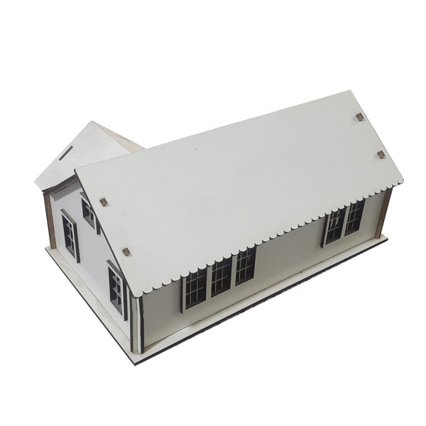 ساختنی مدل ماکت چوبی خانه کد M121