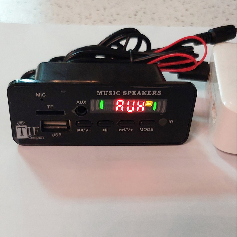پخش کننده خانگی تیف مدل برد فلش خور وبلوتوث جعبه دار