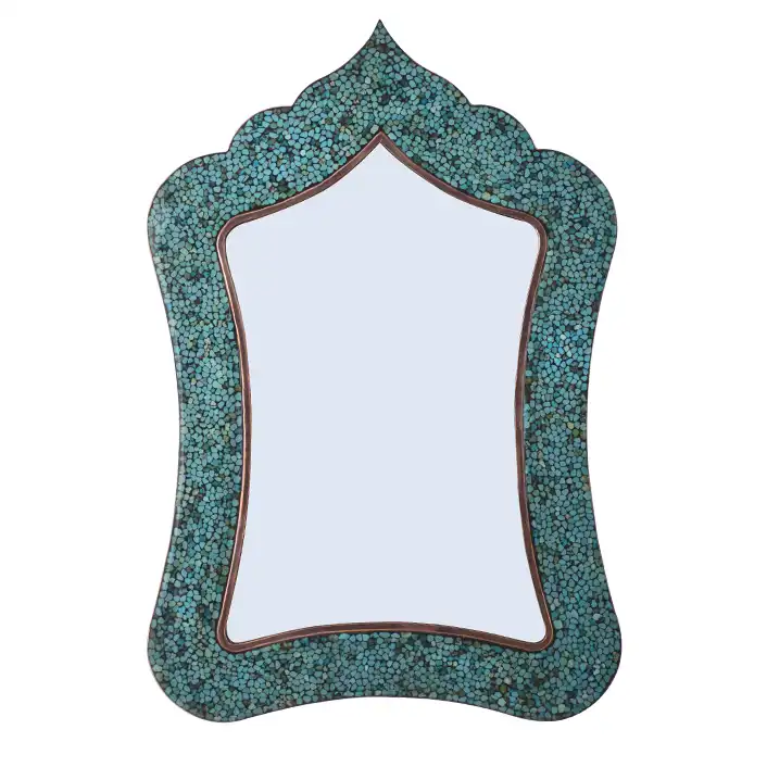 آینه فیروزه کوبی مدل F030 کد 01
