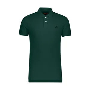 پولوشرت آستین کوتاه مردانه آیبکس مدل 9710 چاکدار رنگ سبز