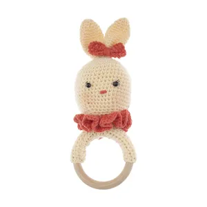 عروسک بافتنی مدل دندونی نوزاد کد 1