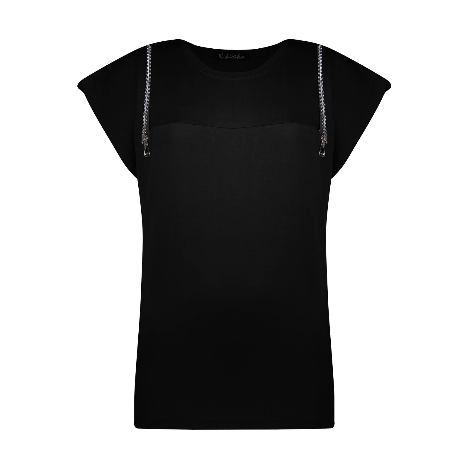 تی شرت آستین کوتاه زنانه کیکی رایکی مدل BB20263-001 -  - 1