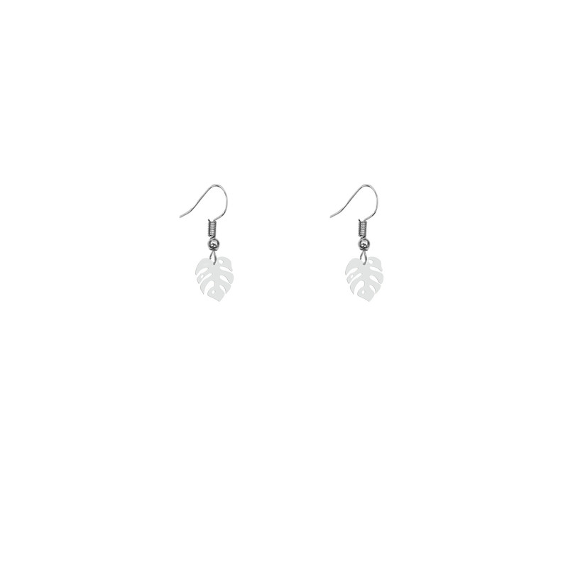 گوشواره زنانه هایکا طرح برگ مدل ha-227