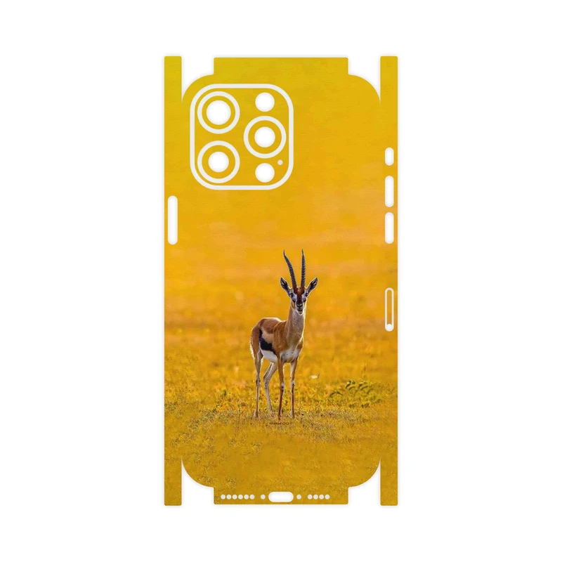 برچسب پوششی ماهوت مدل Gazelle-FullSkin مناسب برای گوشی موبایل اپل iPhone 15 Pro Max