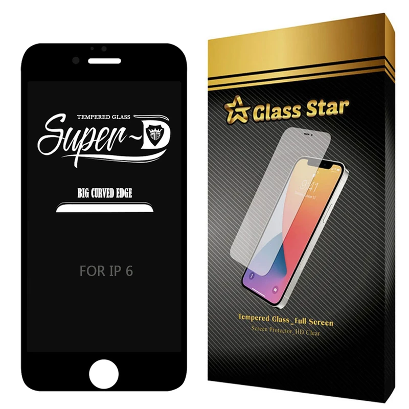 محافظ صفحه نمایش گلس استار مدل SUD مناسب برای گوشی موبایل اپل iPhone 6s Plus