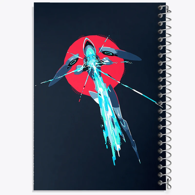 دفتر نت موسیقی 50 برگ خندالو مدل بازی اورواچ (Overwatch) کد 31617