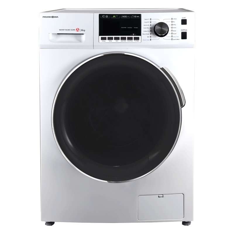 ماشین لباسشویی پاکشوما مدل BWF - 40804 ST ظرفیت 8 کیلوگرم
