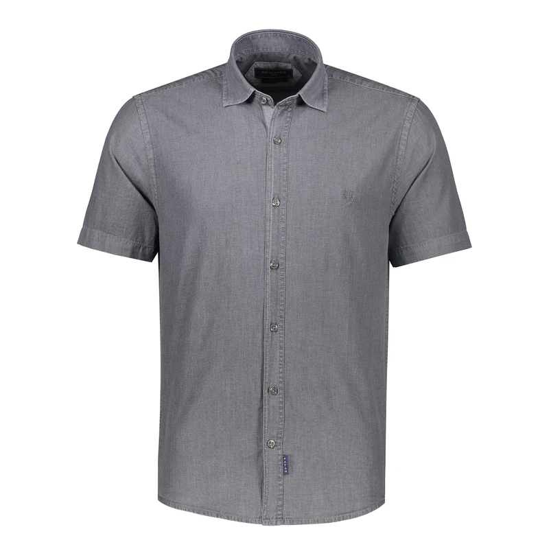 پیراهن آستین کوتاه یقه برگردان مردانه پاتن جامه مدل 04MC8028