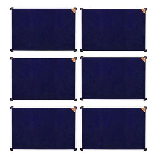 تابلو اعلانات نیکان کد 01 سایز 50×40 سانتی متر بسته 6 عددی