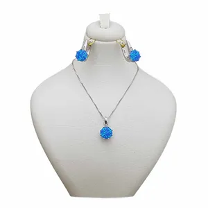 نیم ست نقره زنانه ترمه ۱ مدل 4566