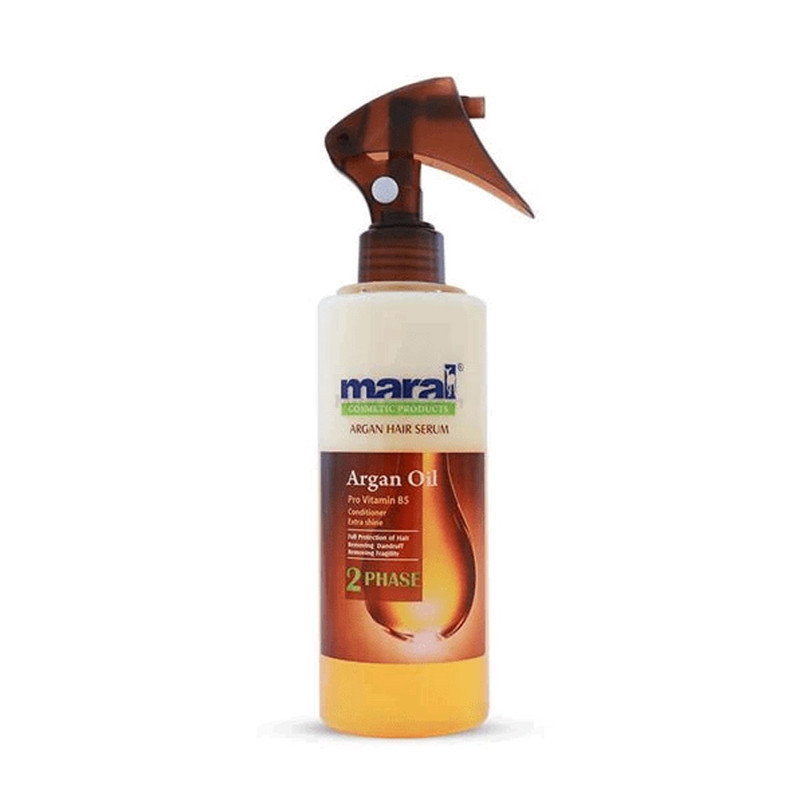 اسپری دو فاز مو مارال مدل روغن آرگان حجم 250  میلی لیتر مجموعه 2 عددی
