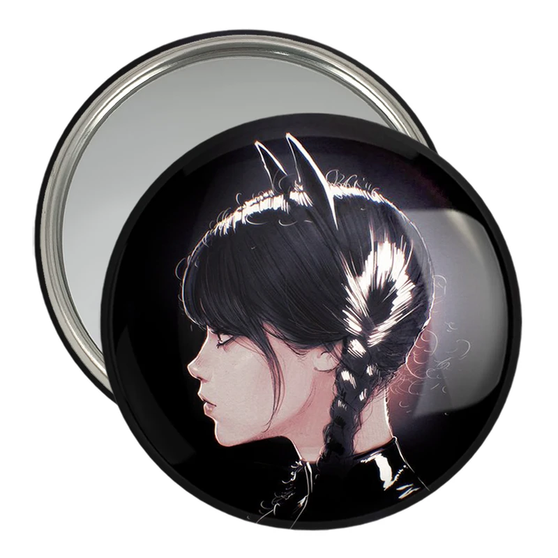 آینه جیبی خندالو مدل سریال ونزدی Wednesday کد 25300