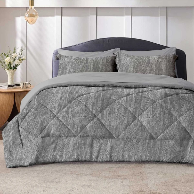 سرویس روتختی 2 نفر 8 تکه نوپه هوم مدل مخمل شانل طرح NATF