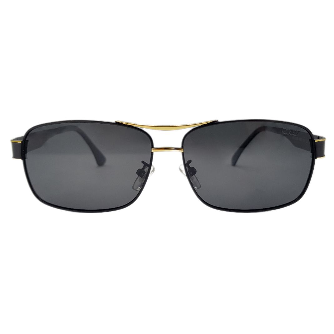 عینک آفتابی مردانه آودی مدل Au553-Gold -  - 1