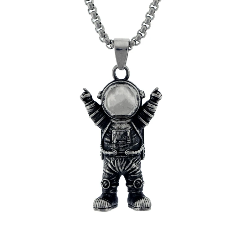 گردنبند مردانه داتینو مدل فضانورد خوشحال