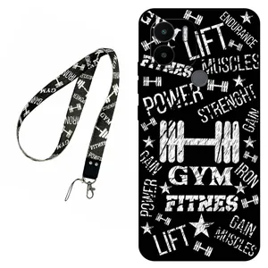 Megafone Gym 0010 Cover For Xiaomi Redmi A1 Plus Mobile Neckband