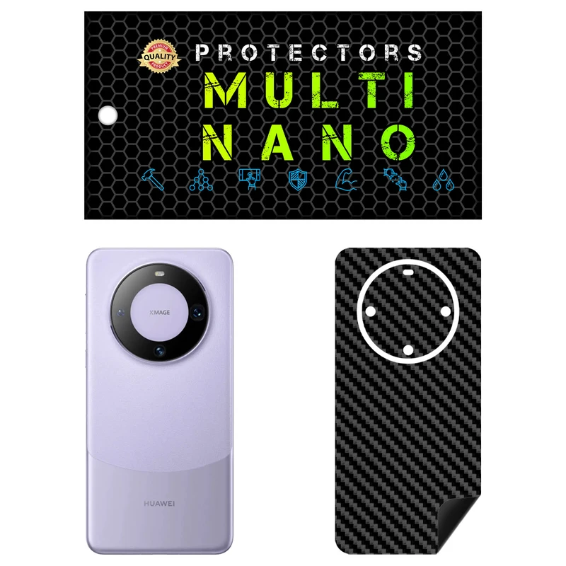 برچسب پوششی مولتی نانو طرح کربن مدل X-F1C مناسب برای گوشی موبایل هوآوی Mate 60 Pro Plus