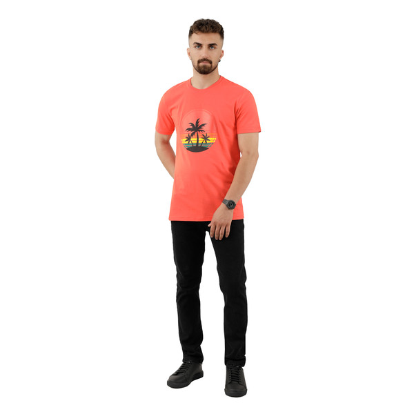 تی شرت آستین کوتاه مردانه پاتن جامه مدل 131621020102805