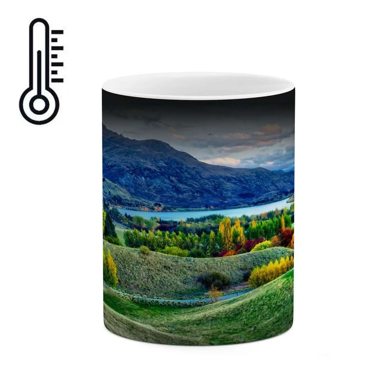 ماگ حرارتی کاکتی مدل منظره کد mgh15288