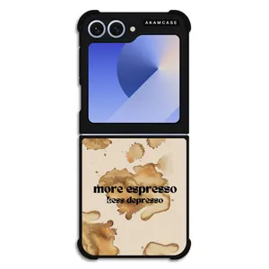 AKAM AMC-WSGZFLIP6-COFFEE-22 Cover For Samsung Galaxy Z Flip 6