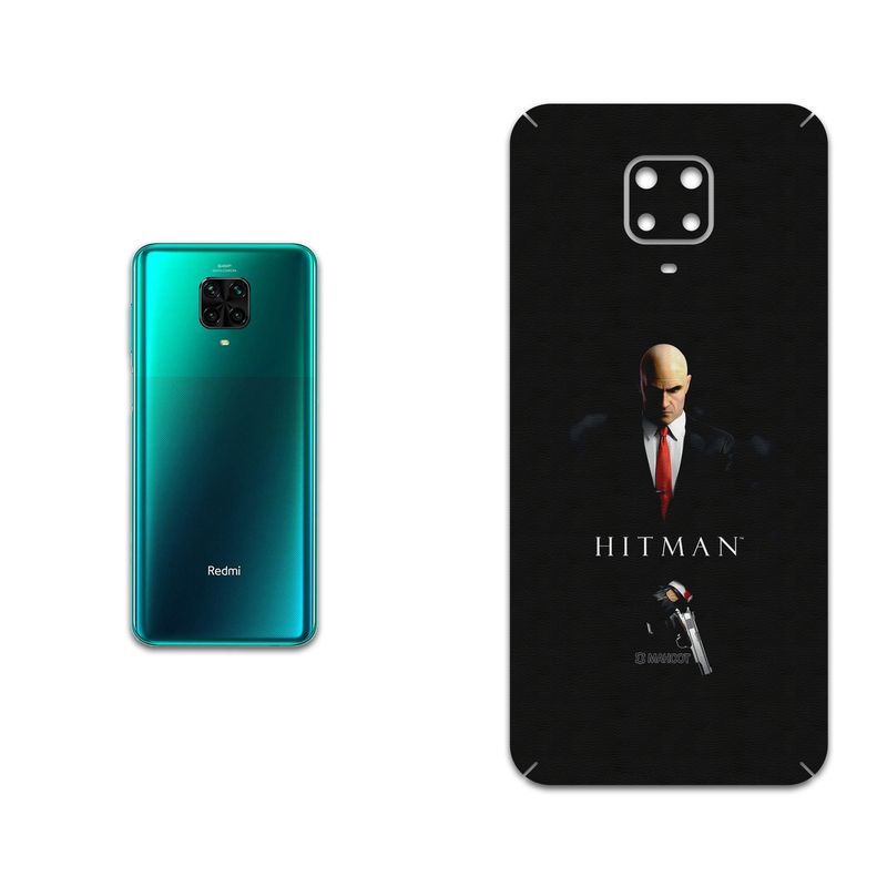 برچسب پوششی ماهوت مدل HITMAN-Game مناسب برای گوشی موبایل شیائومی Redmi Note 9 Pro