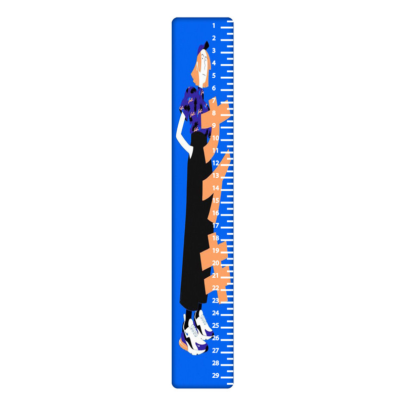 خط کش 30 سانتی متر طرح پسر کد 796