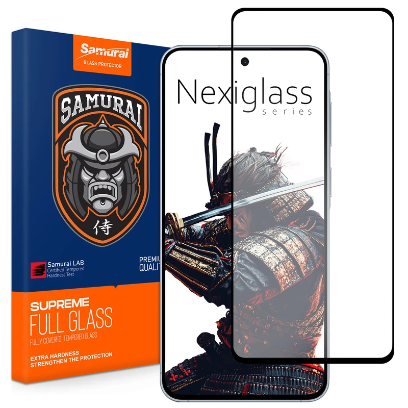 محافظ صفحه نمایش سامورایی مدل Nexiglass مناسب برای گوشی موبایل سامسونگ Galaxy A57 / Galaxy A56