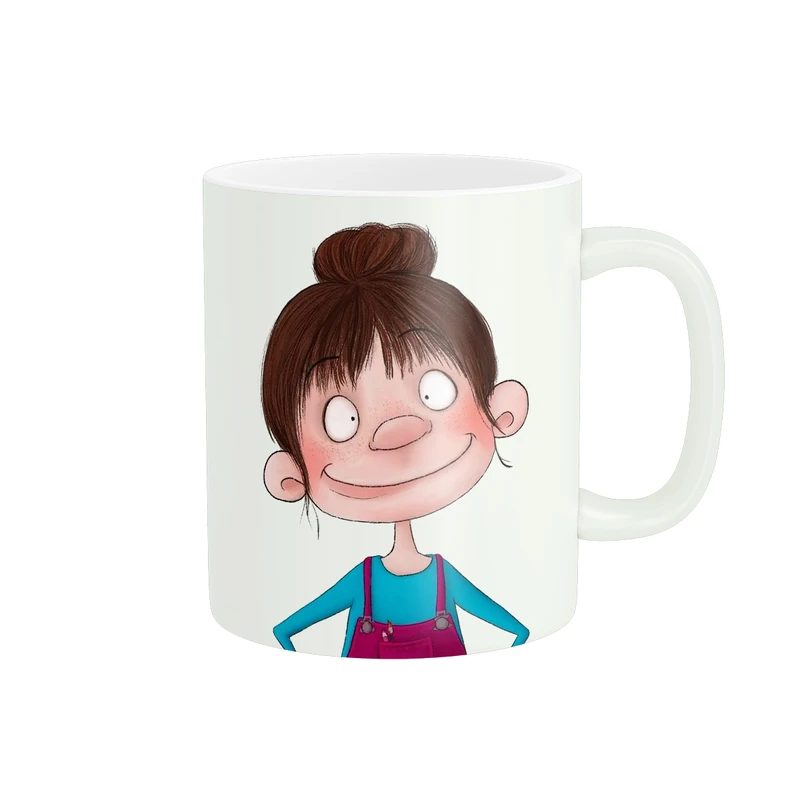  ماگ پاد آفرین طرح دختر بامزه کد 2529