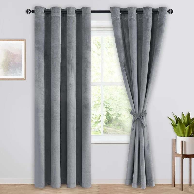 پرده مدل مخمل کالیفرنیا K123 سایز 280x150 سانتی متر