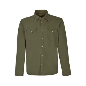 پیراهن آستین بلند مردانه بادی اسپینر مدل 2004 کد 1 رنگ سبز