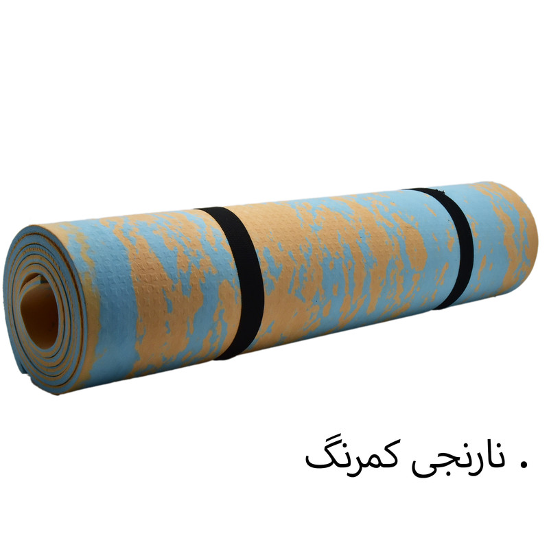زیرانداز یوگا مدل آبرنگی ضخامت 6 میلی متر