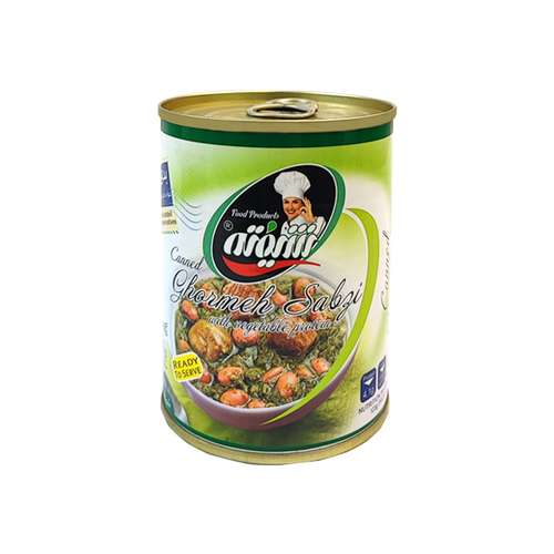 کنسرو خورشت سبزی با سویا  شیفته - 370 گرم