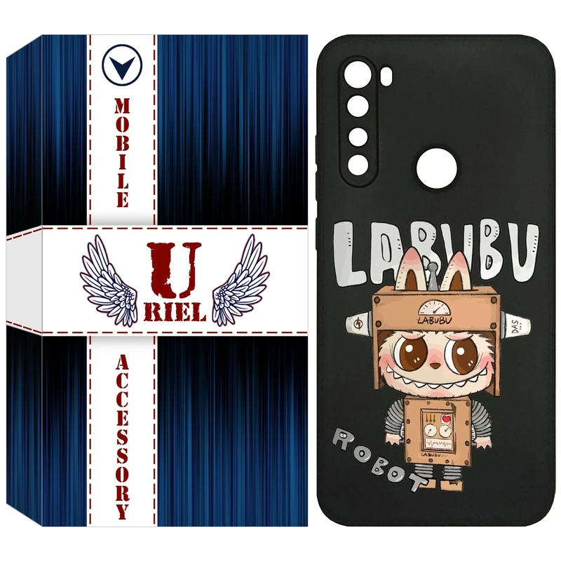کاور یوریل مدل KSH کد 121 طرح عروسک لبوبو مناسب برای گوشی موبایل شیائومی Redmi Note 8