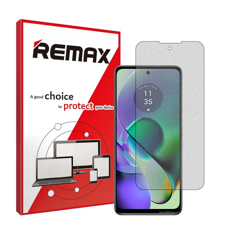 محافظ صفحه نمایش مات ریمکس مدل Resistant مناسب برای گوشی موبایل موتورولا Moto G54
