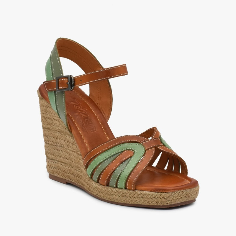 صندل زنانه چرم تهران مدل E79S