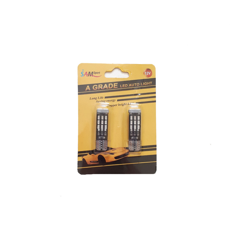 لامپ چراغ کوچک جلو خودرو سام اسپرت مدل smdbl24 بسته دو عددی