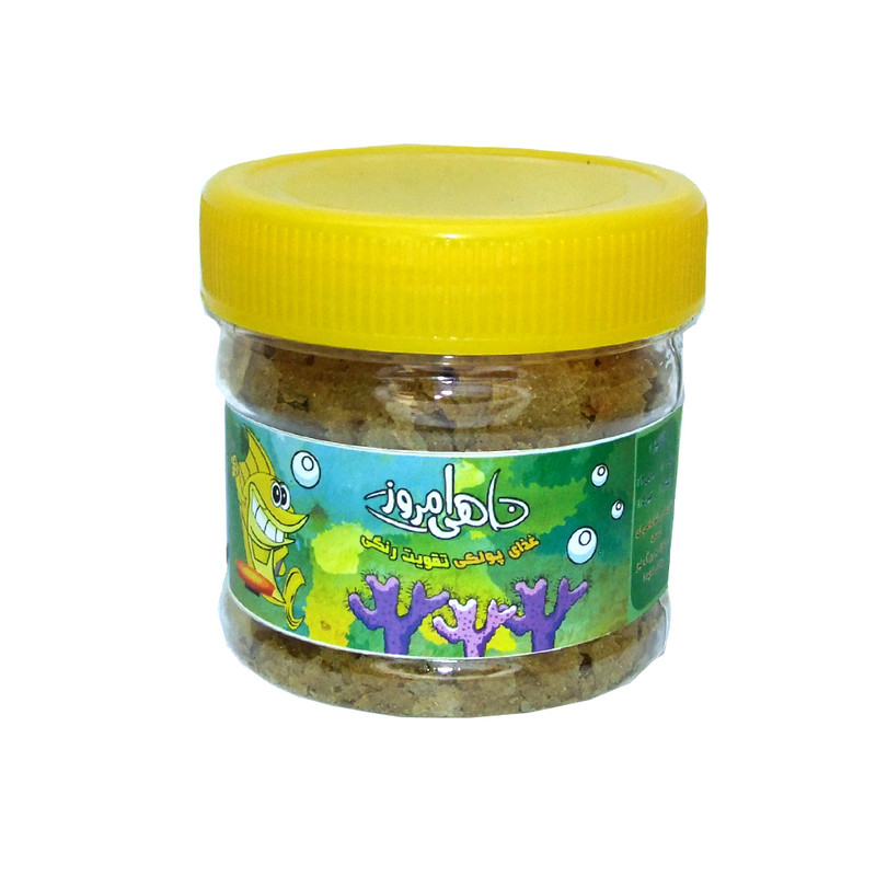 غذای پولک ماهی همه چیز خوار ماهی امروز کد PDR102 وزن 40 گرم