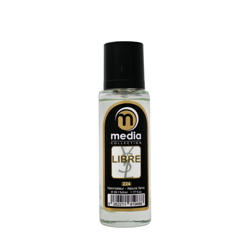 عطر جیبی مردانه مدیا مدل Libre حجم 35 میلی لیتر عطر جیبی مردانه مدیا مدل Libre حجم 35 میلی لیتر