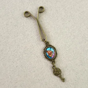 گیره روسری زنانه مدل پروانه كد SF135-BS