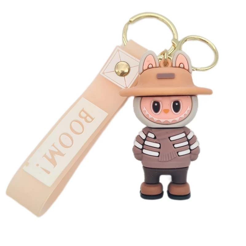 جاکلیدی دخترانه مدل لبوبو کلاه دار کد 657