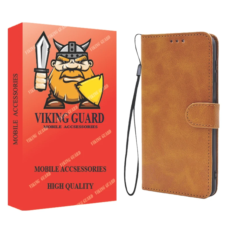 کیف کلاسوری وایکینگ گارد مدل چرمی مناسب برای گوشی موبایل سامسونگ Galaxy A53 5G