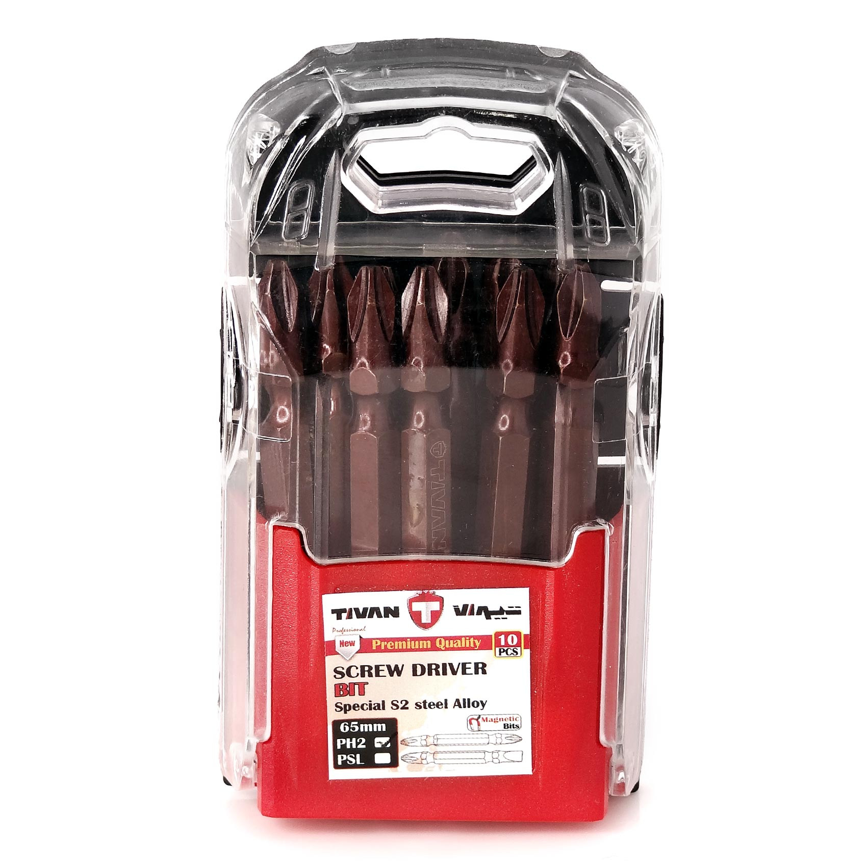 سری پیچ گوشتی دو طرف چهار سو تیوان مدل ++-MMA-TKN مجموعه 3 عددی