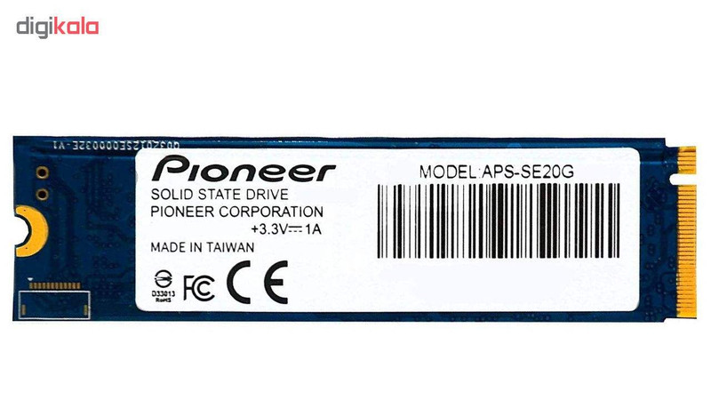 اس اس دی اینترنال پایونیر مدل APS-SE20G ظرفیت 1 ترابایت