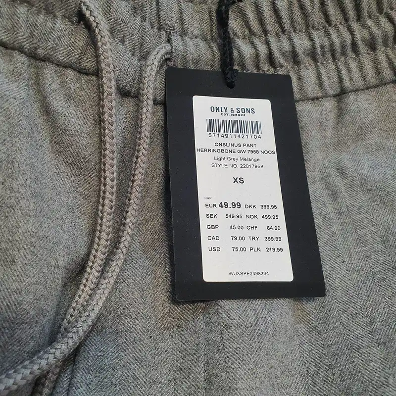 شلوار مردانه اونلی اند سانز مدل کمر کشی 22017958