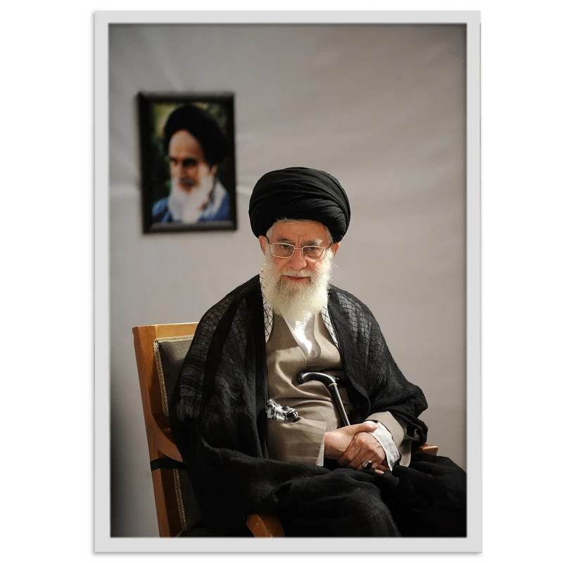 تابلو بکلیت طرح آیت الله سید علی خامنه ای مدل W-s2088